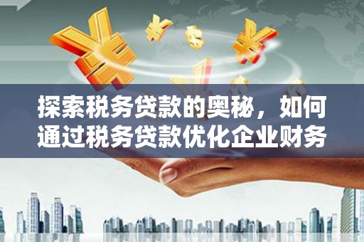 宣城探索税务贷款的奥秘，如何通过税务贷款优化企业财务