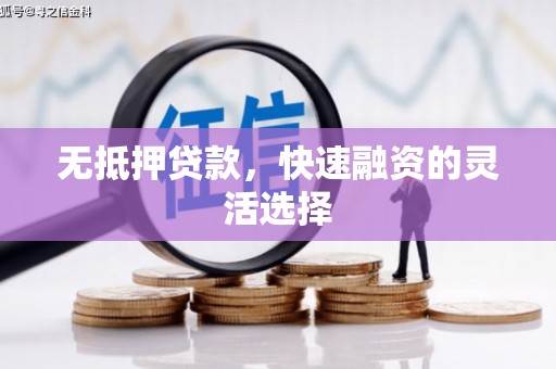 宣城无抵押贷款，快速融资的灵活选择