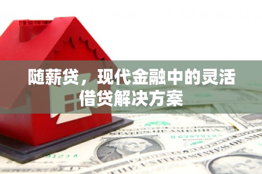 宣城随薪贷，现代金融中的灵活借贷解决方案