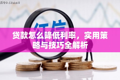 宣城贷款怎么降低利率，实用策略与技巧全解析