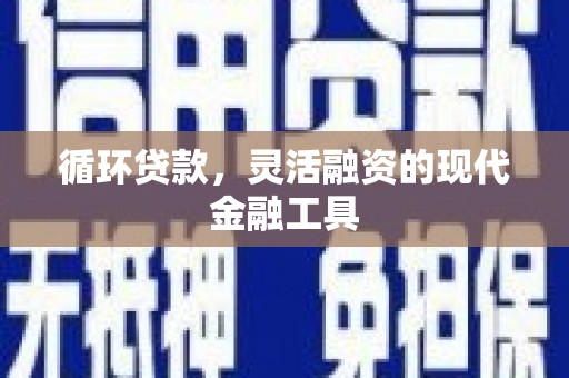宣城循环贷款，灵活融资的现代金融工具