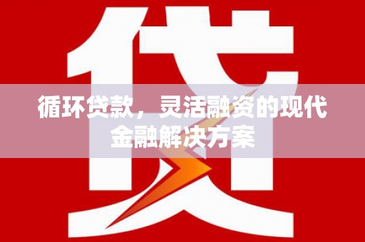 宣城循环贷款，灵活融资的现代金融解决方案