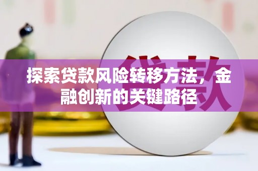宣城探索贷款风险转移方法，金融创新的关键路径