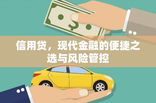 宣城信用贷，现代金融的便捷之选与风险管控