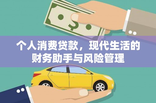 宣城个人消费贷款，现代生活的财务助手与风险管理