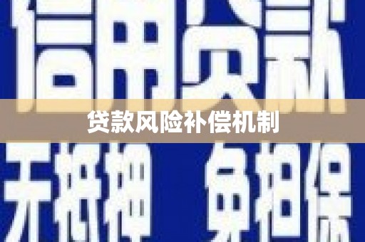 宣城贷款风险补偿机制